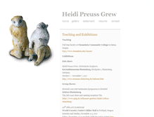Tablet Screenshot of heidipreussgrew.com